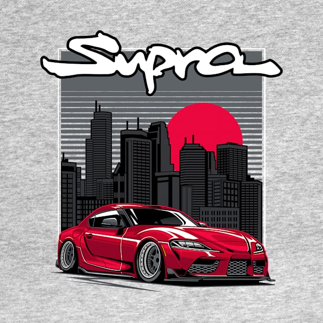 Supra MK5 Red by cturs